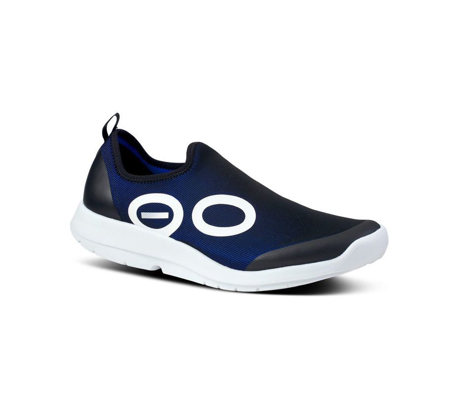 Oofos Men's Oomg Sport Low - Slip On Shoes Navy / Black ( XFEIJ-6854 )